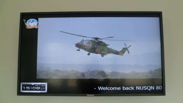 Digital Signage – Department of Defence HMAS Albatross Welcome Boards