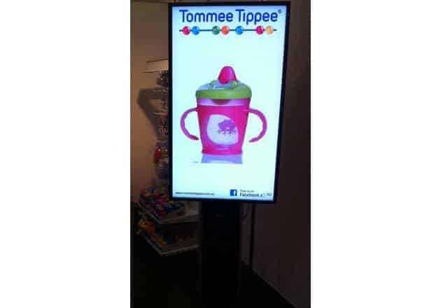 Advertise Me - Digital Signage Tommee Tippee Event