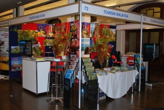 Tourism Malaysia Backpacker Expo 2012 digital signage stands Tourism Malaysia Backpacker Expo 2012 digital signage stands