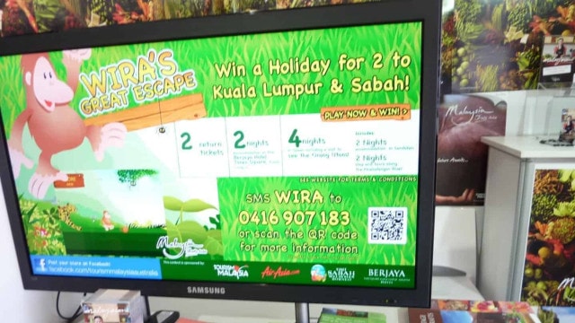 Digital Signage – Tourism Malaysia Events Promotion Boards