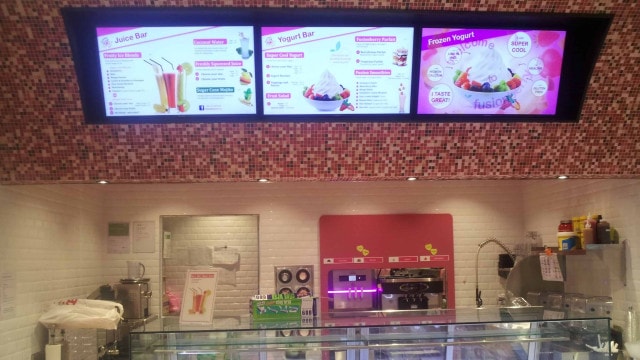 Digital Signage – Fusion Berry Menu Boards