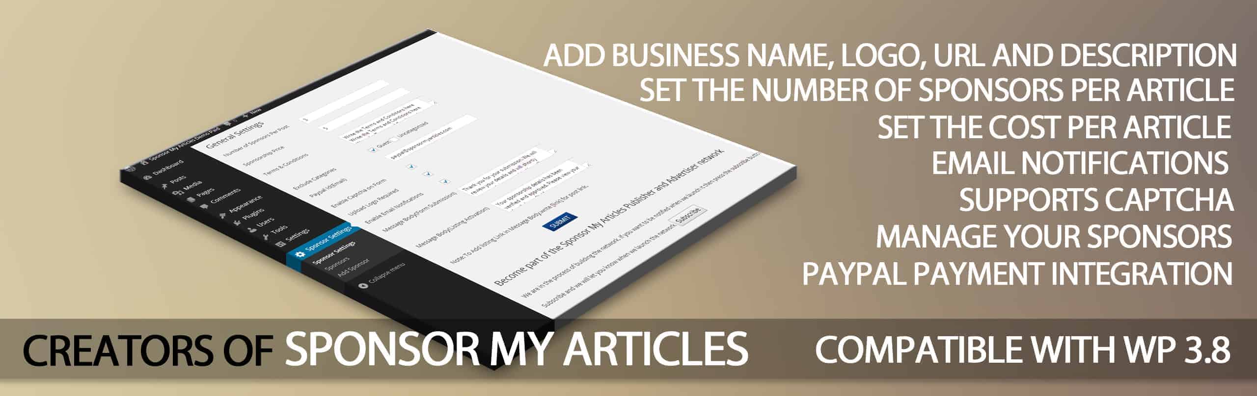 sponsor my articles header am website creators