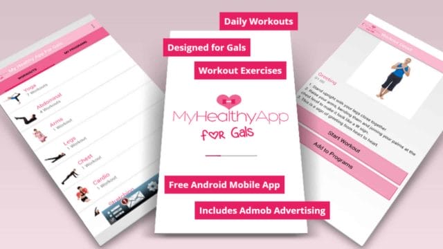 Mobile Application – My Healthy App For Gals
