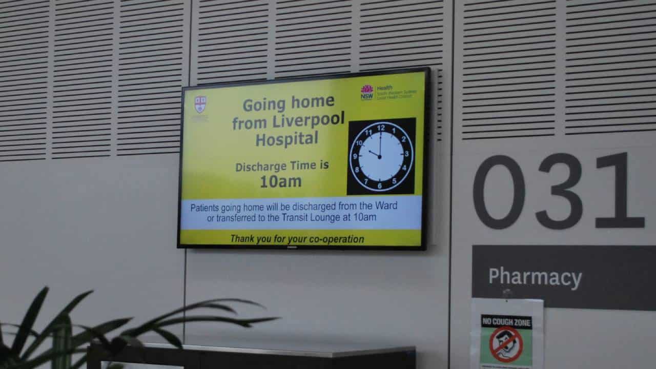 Digital Signage – Liverpool Hospital Welcome Boards