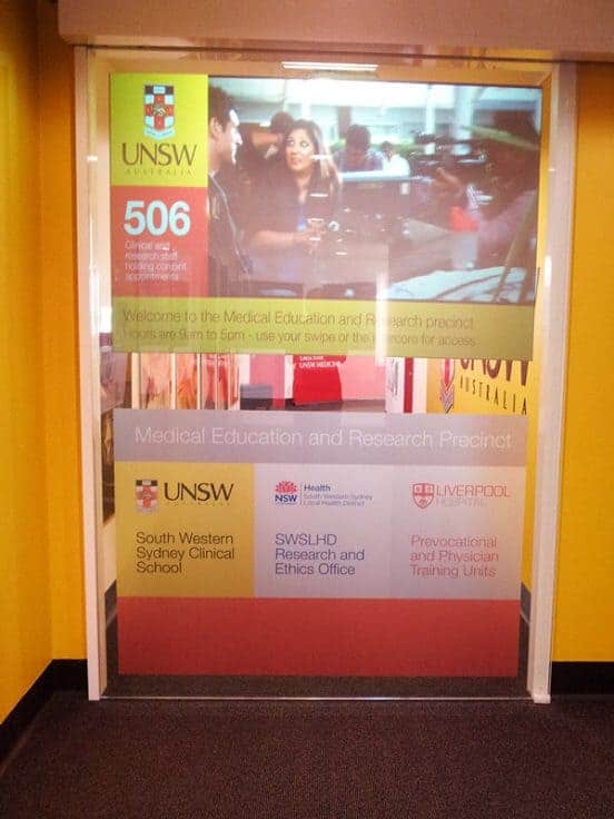 Advertise Me Digital Signage Projector UNSW University