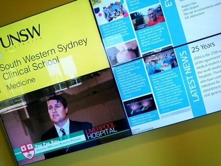 Video Wall Projections - Services - University UNSW