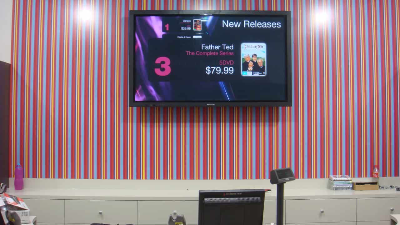 Digital Signage – Australian Broadcasting Corporation Shops