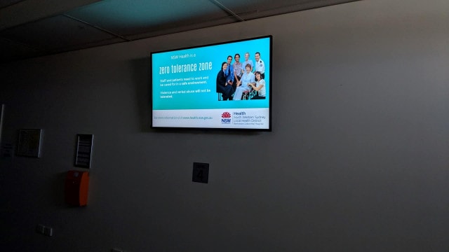 Advertise Me Digital Signage Bankstown Hospital Welcome Boards 3