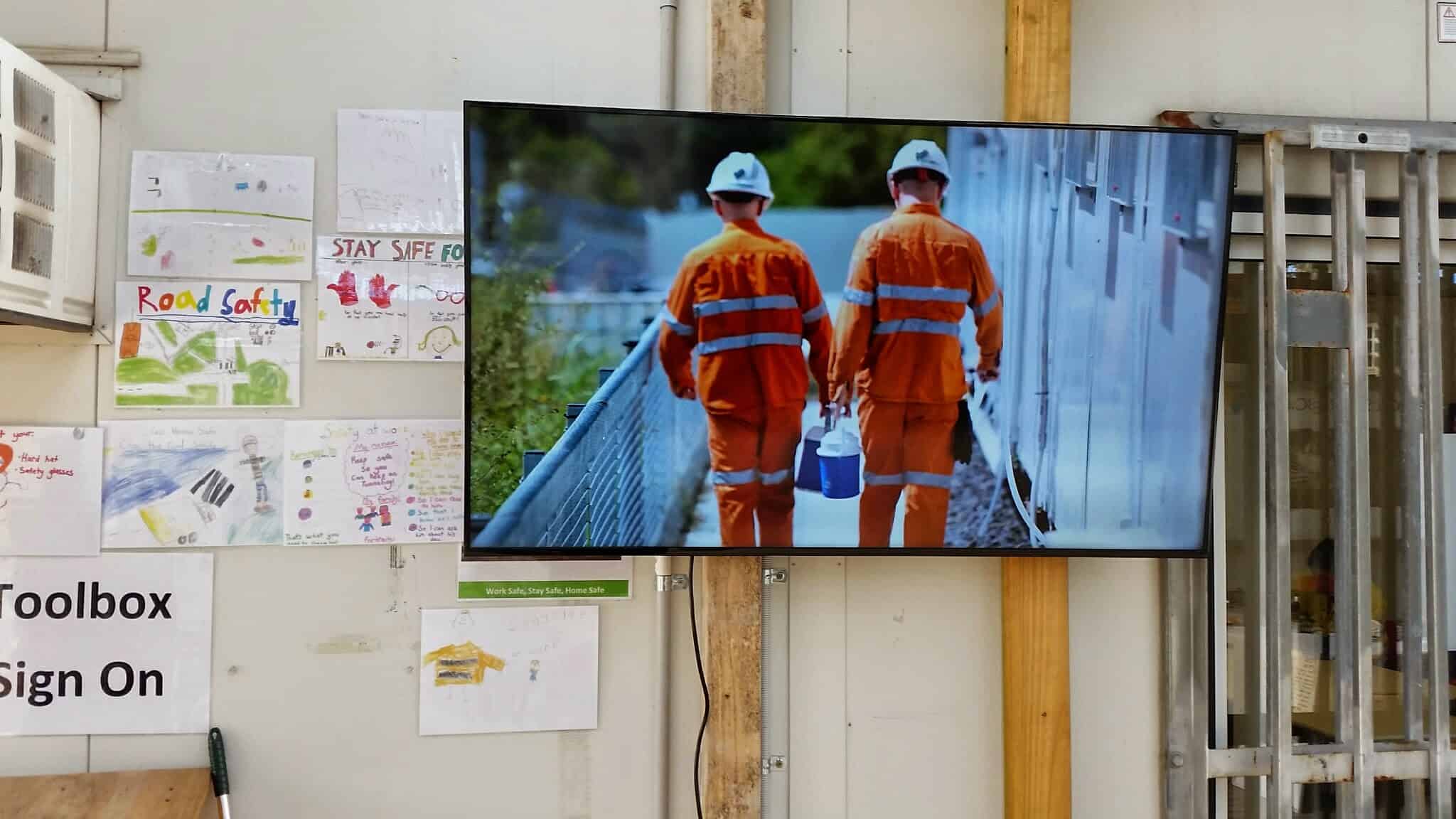 Digital Signage – CPB John Holland Dragados Digital Announcement Boards