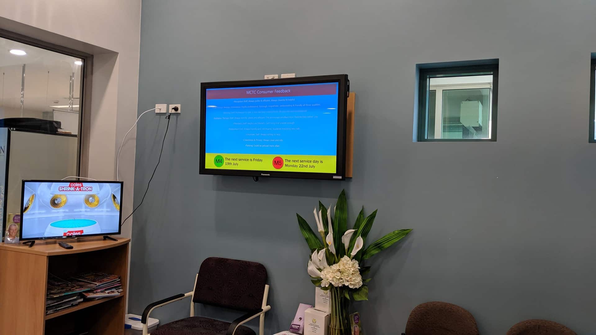 Digital Signage – Cancer Therapy Centre Medical Boards