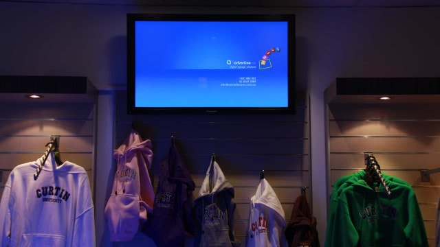 Digital Signage – Curtin University