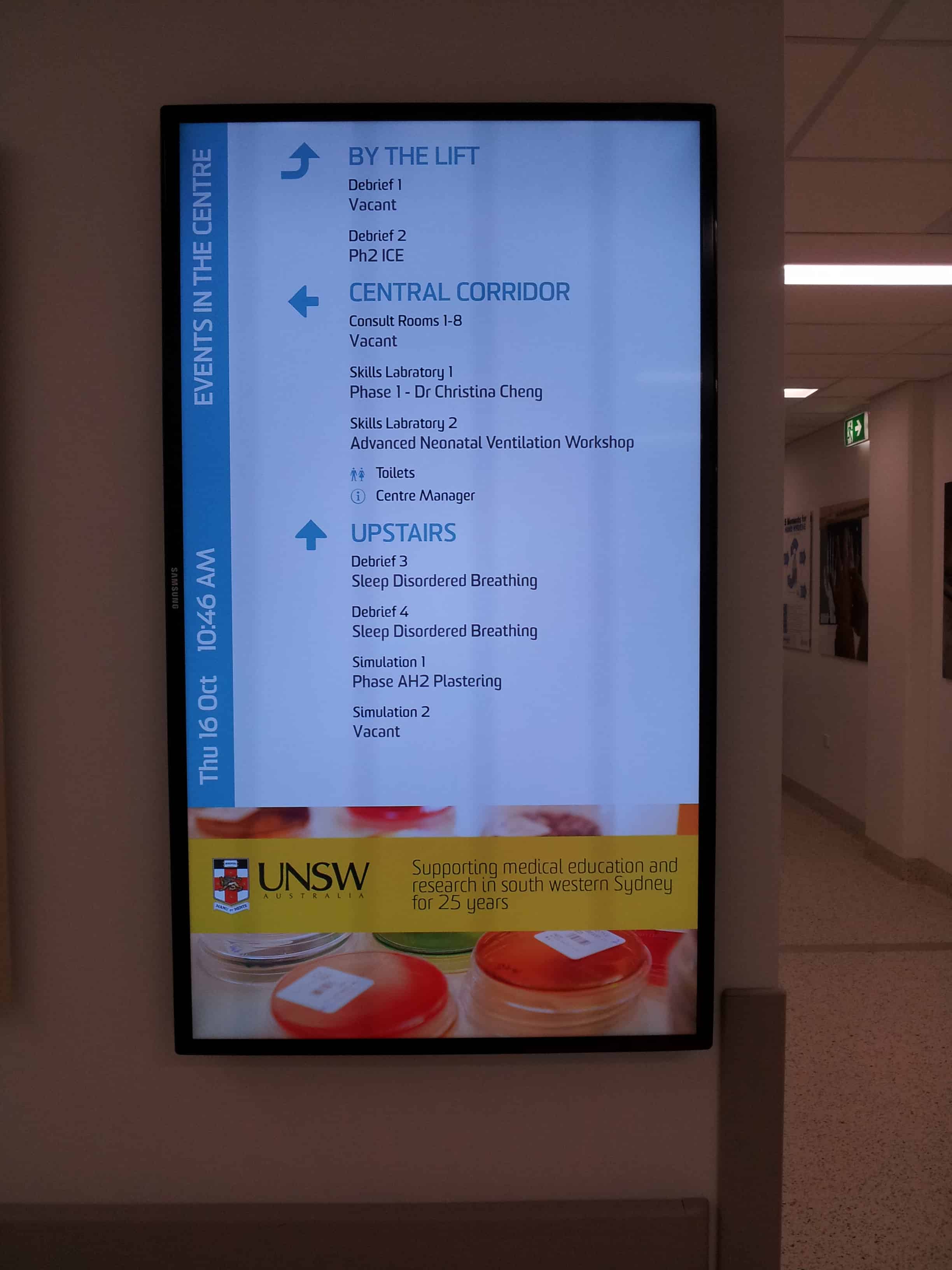 Advertise Me Digital Signage UNSW 4 Advertise Me Digital Signage UNSW 4