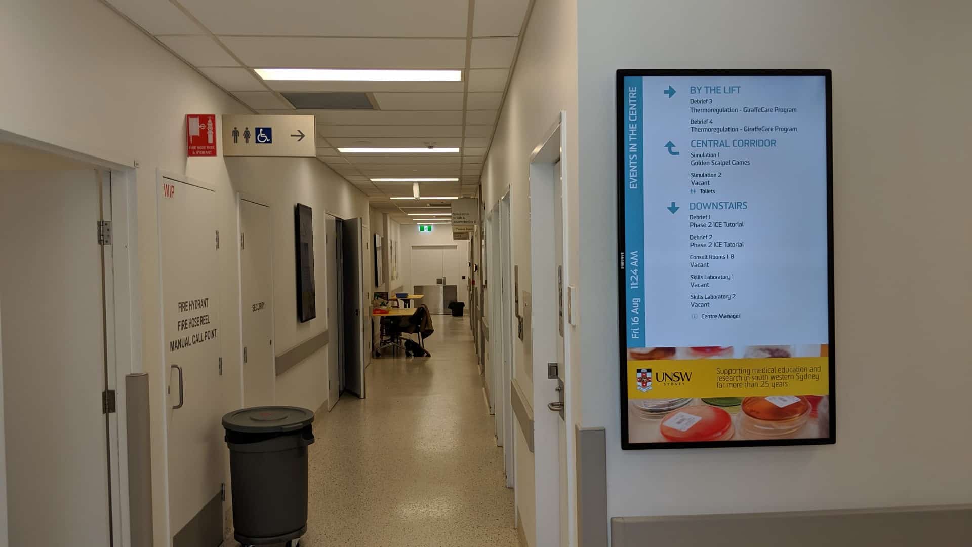 Advertise Me Digital Signage UNSW Skills Centre 10