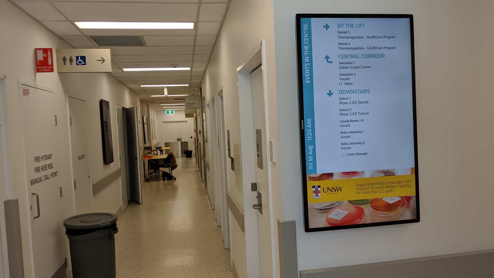 Advertise Me Digital Signage UNSW Skills Centre 12