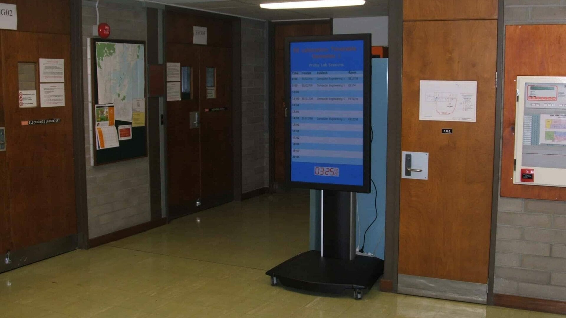 Digital Signage – University of Newcastle