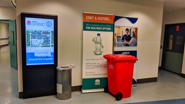 Digital Wayfinding – Bankstown Hospital