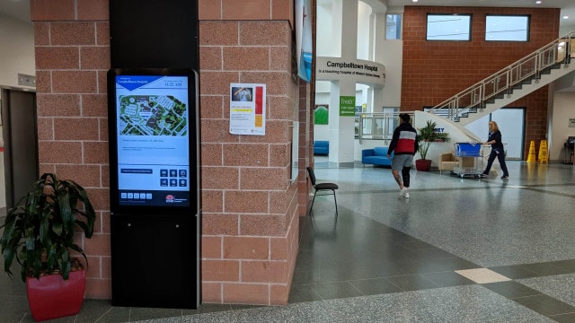 Digital Wayfinding – Campbelltown Hospital