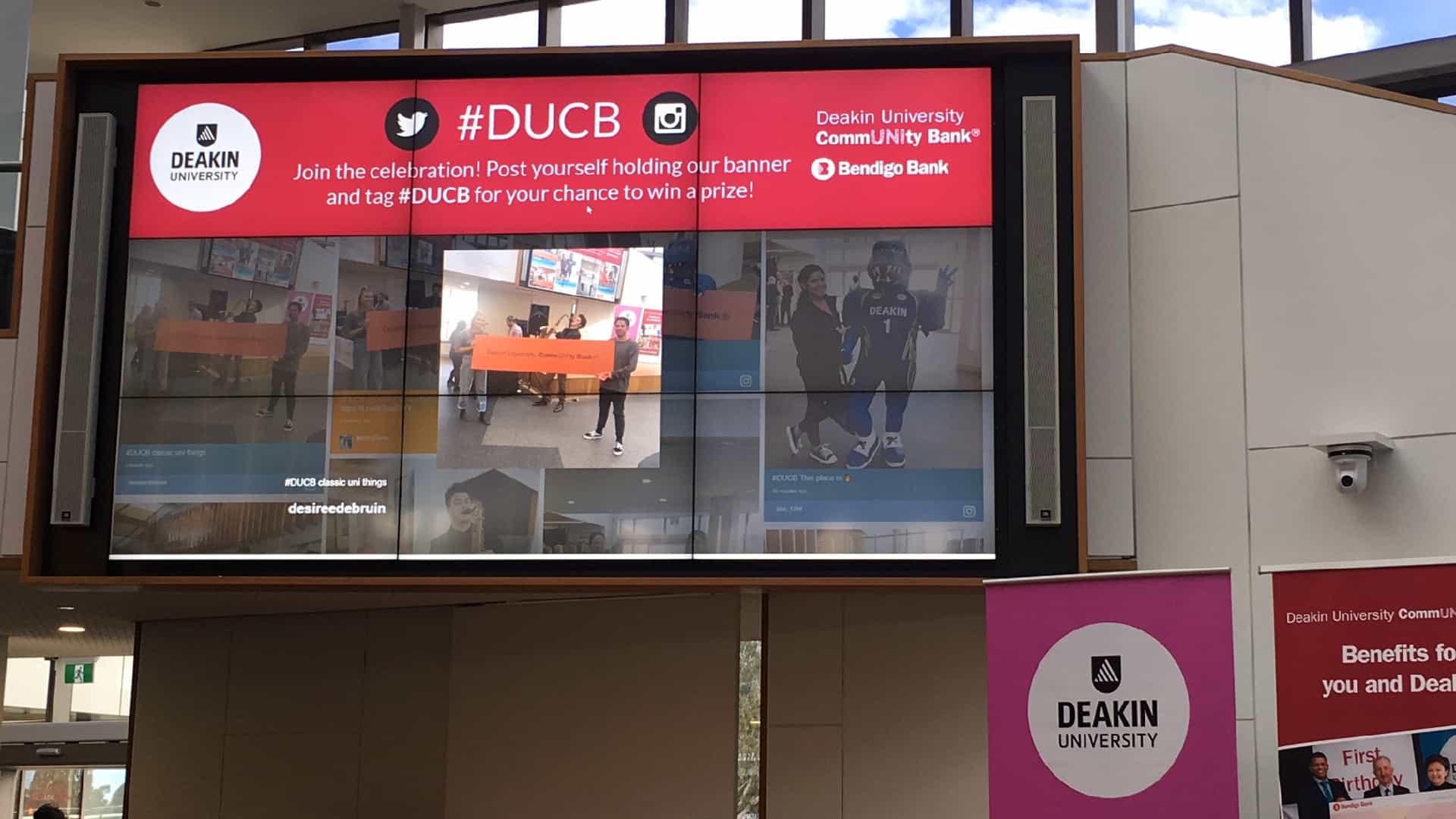 Social Wall – Deakin University Events