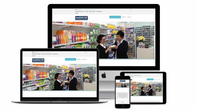 Website Development – New Lambton Pharmacy Website and Social Wall