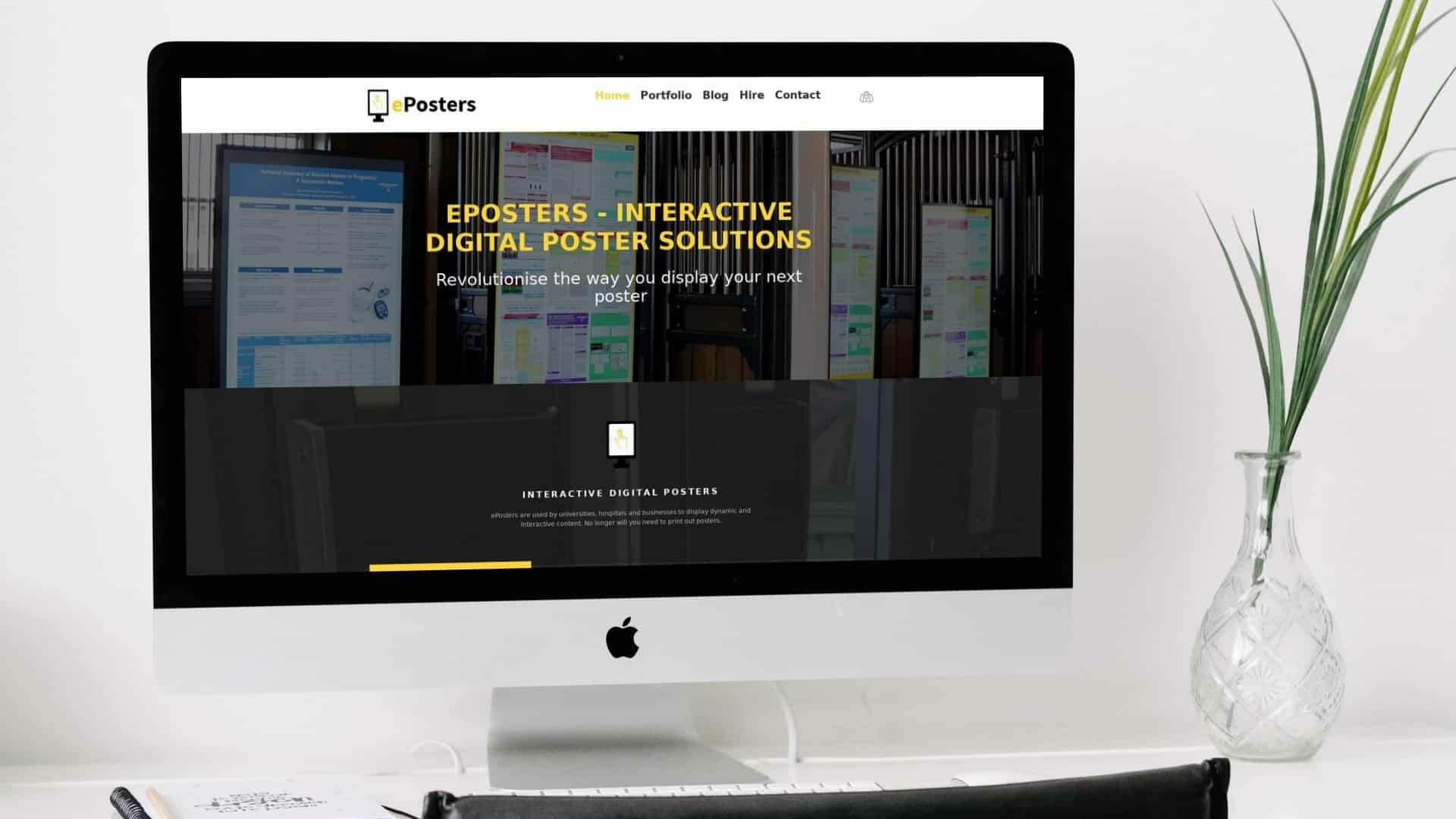 Website Development – ePosters Website