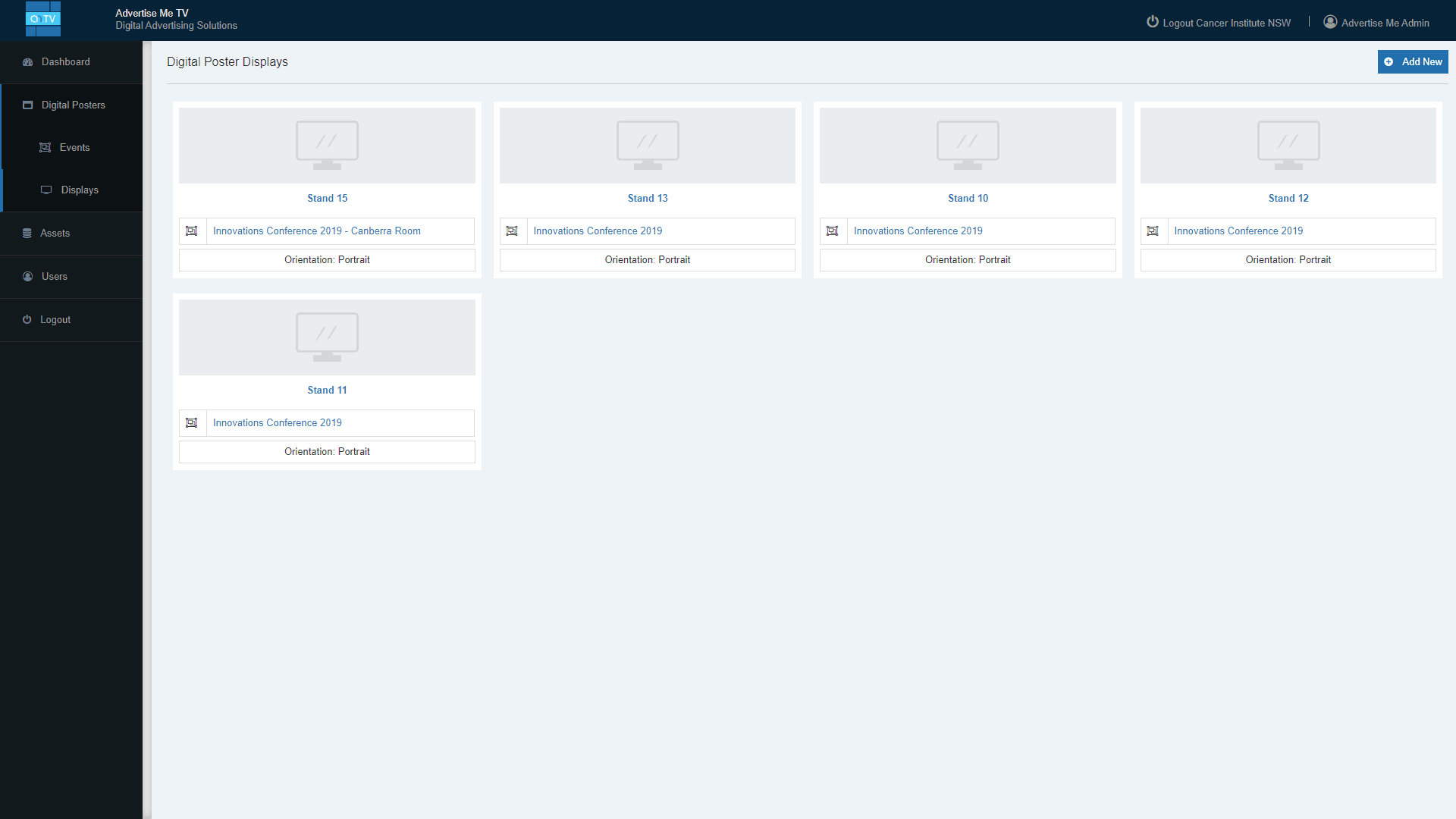 Advertise Me Digital Interactive Posters ePosters Displays Stands