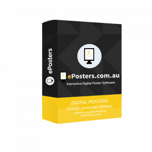 Advertise Me Interactive Digital Poster ePoster software