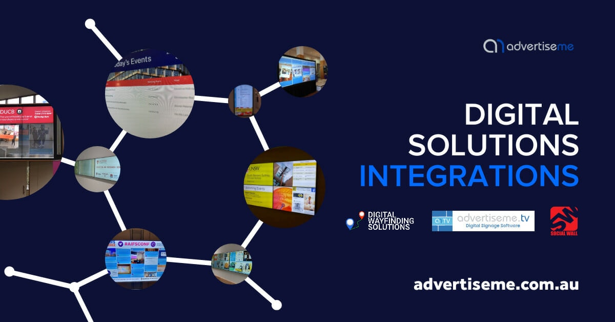 Advertise Me Digital Solutions Integrations header