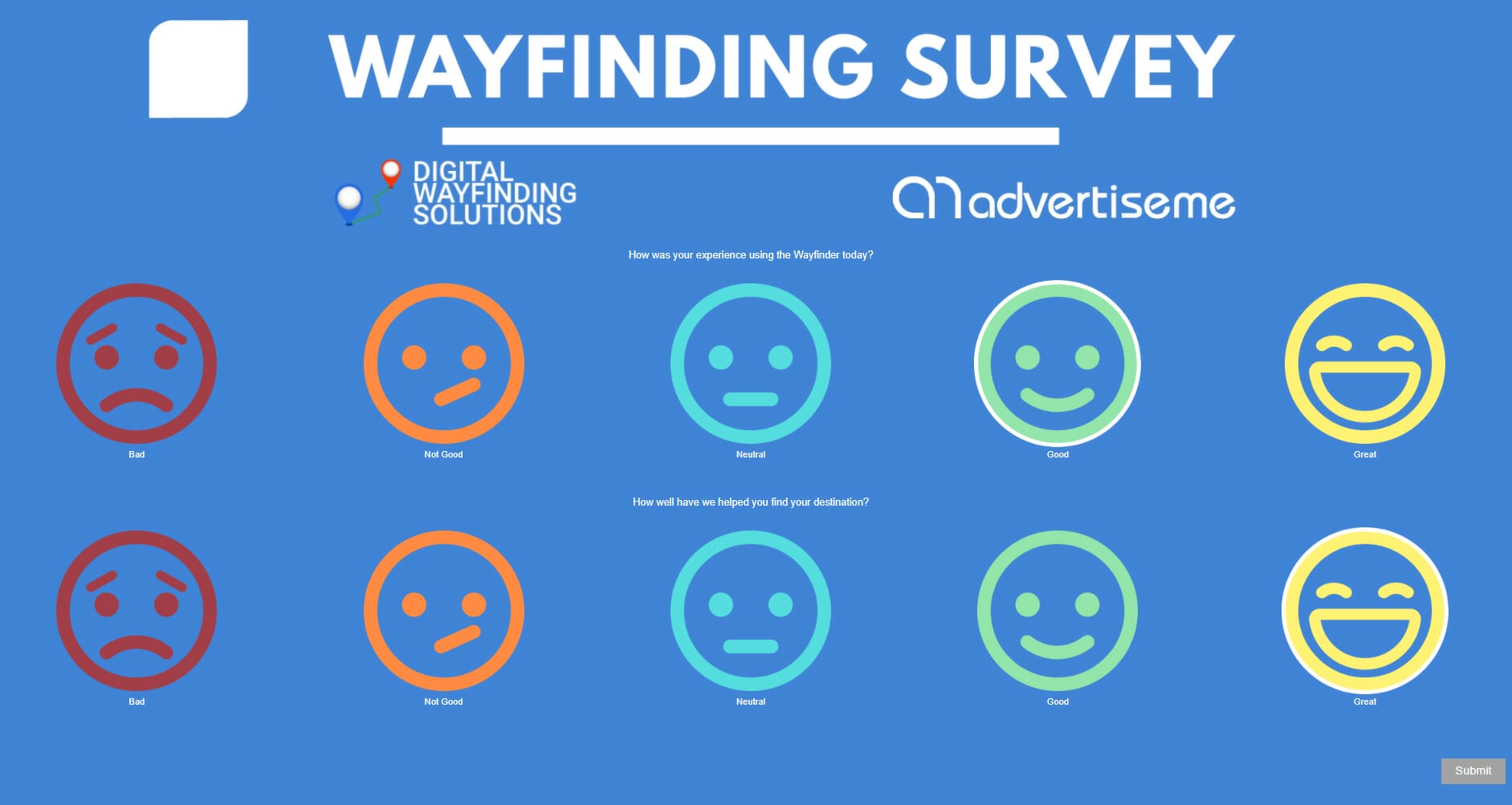 Advertise Me Survey Module For Digital Signage banner header landscape Advertise Me Survey Module For Digital Signage banner header landscape