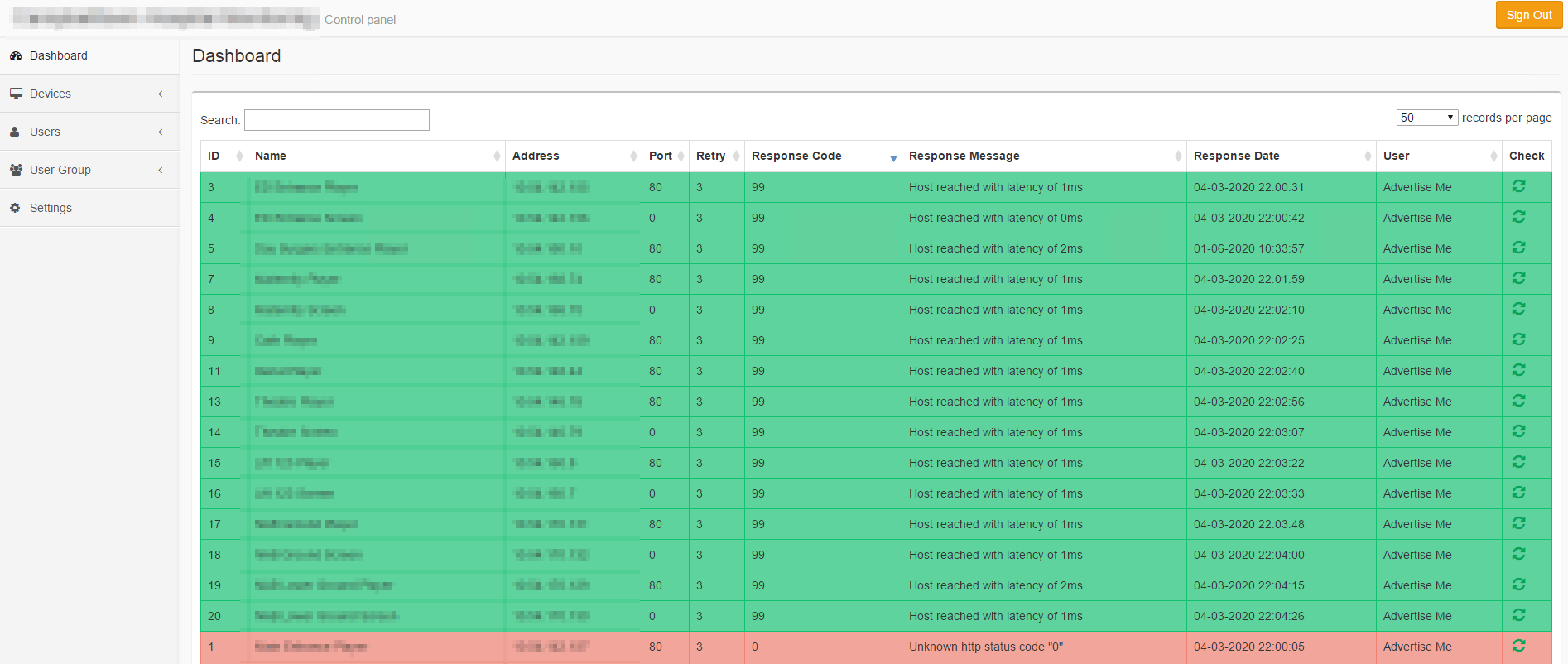 Advertise Me Managing your digital signage network custom monitoring tool
