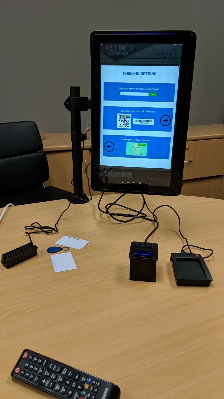 Advertise Me Medical Check In Options