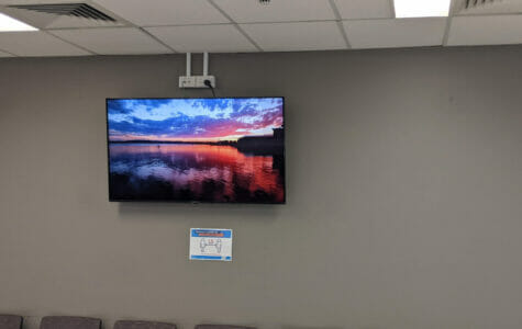 Advertise Me Digital Signage Liverpool Hospital Cancer Services Outpatient Clinics Digital Artwork Screen