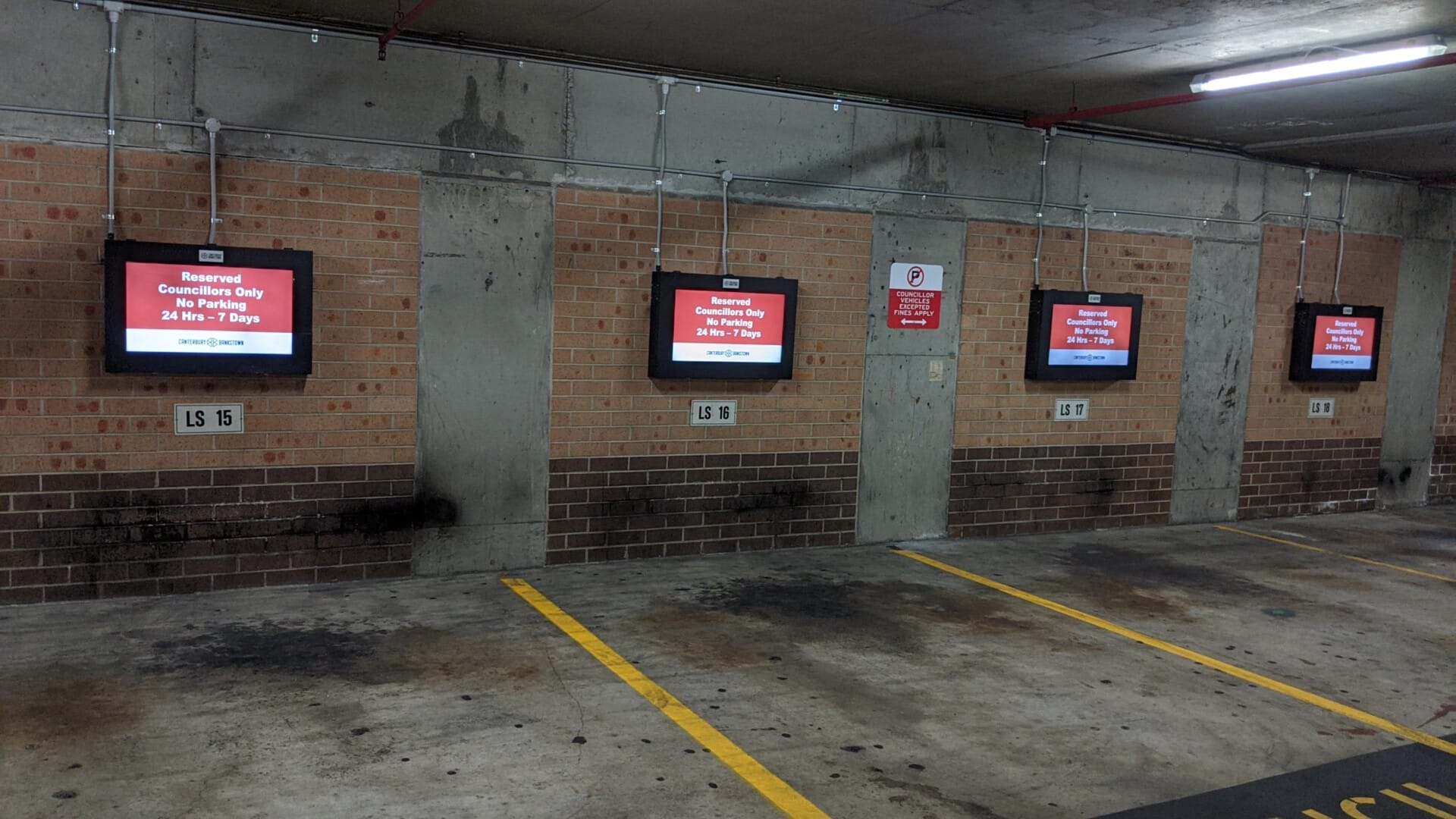 Advertise Me Digital Signage Car Park Solution Bankstown Council