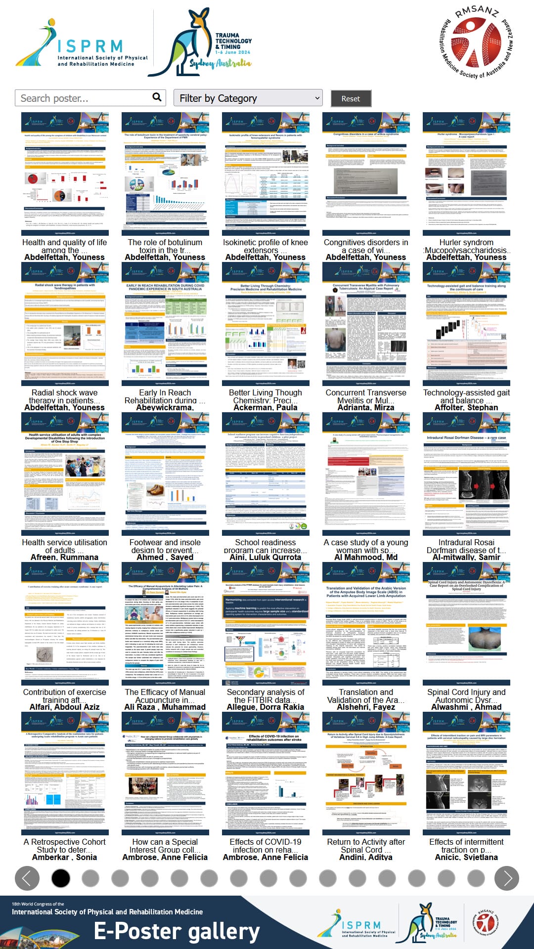 Advertise Me ePosters Interactive Posters ISPRM 2024 eposter gallery