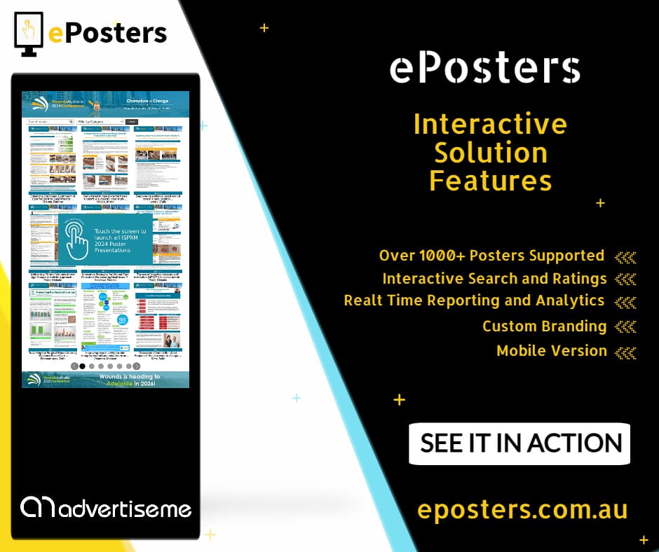 Advertise Me ePosters Interactive Solution