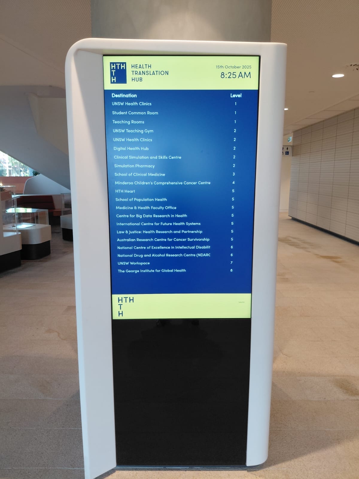 Directory Board – Health Translation Hub (HTH)