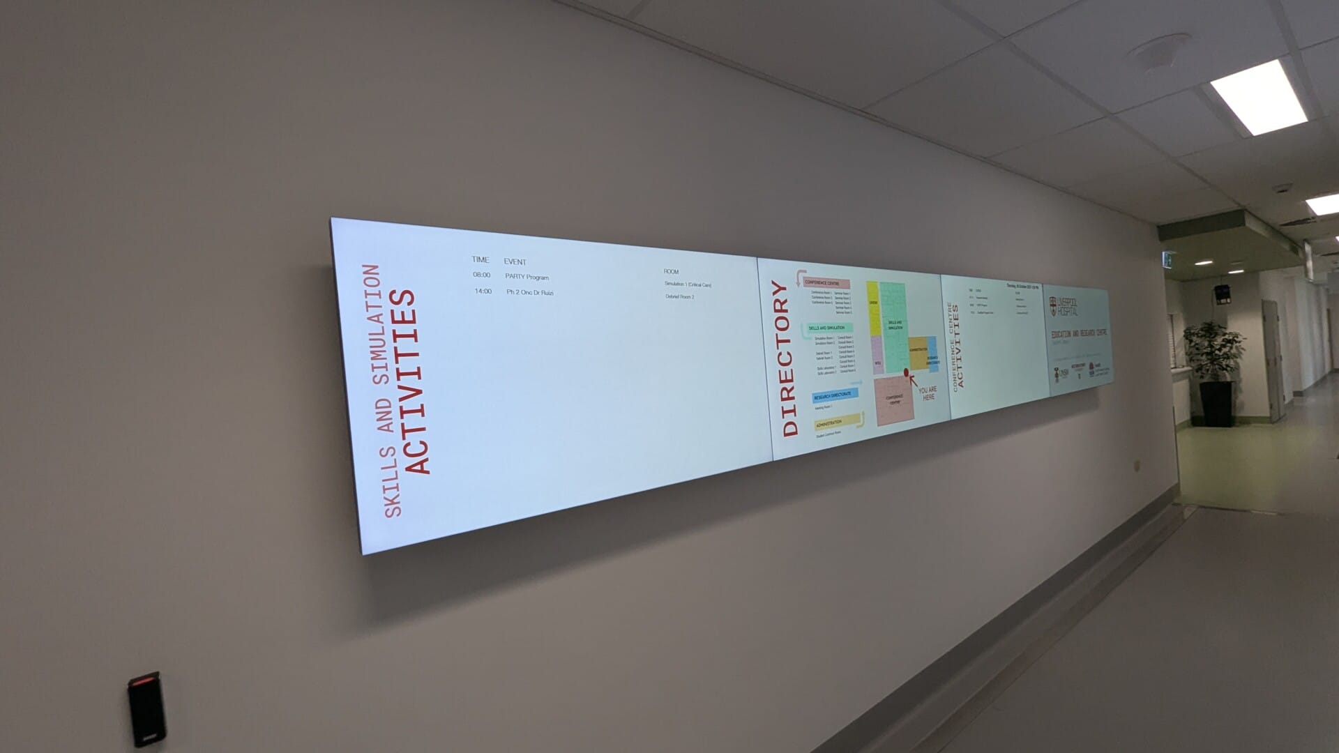Advertise Me Video Wall – UNSW Medicine & Health South West Sydney Main Video Wall Upgrade
